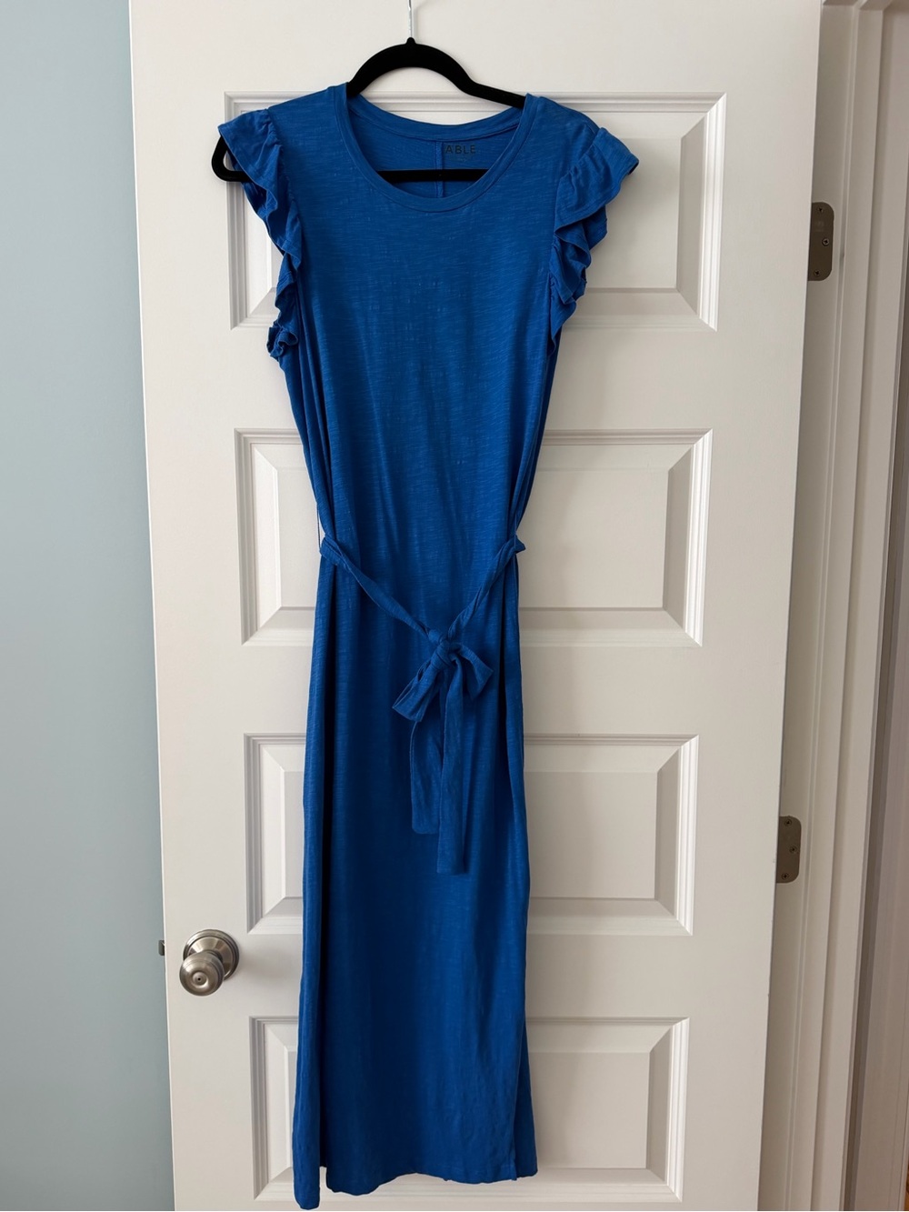 Able brand Cobalt Blue Midi Dress
